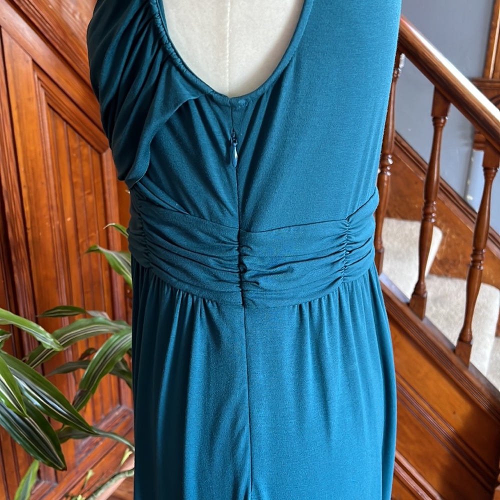 Sundance Teal Dress Sz 6 - Picture 4 of 6